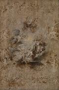Multiple Sketch for the Banqueting House Ceiling
